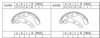 BYD BYDLK3502130 Brake Shoe Set